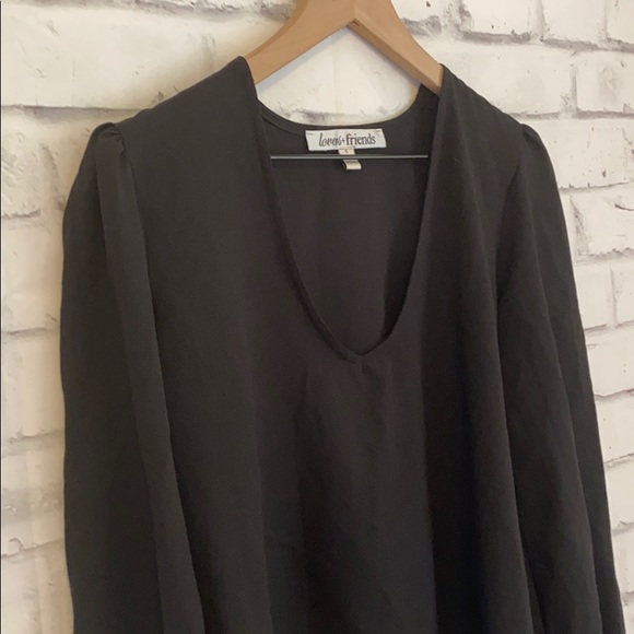 Lovers + Friends black hi low top - Picture 2 of 4